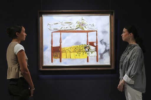 Frida Kahlo portrait could sell for $60 million and shatter records at Sotheby’s