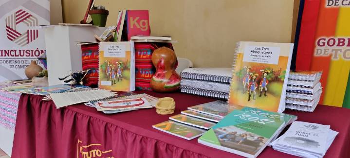 Entre libros, colores y voces