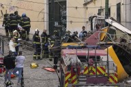 Landmark streetcar in Lisbon derails, killing 15 people