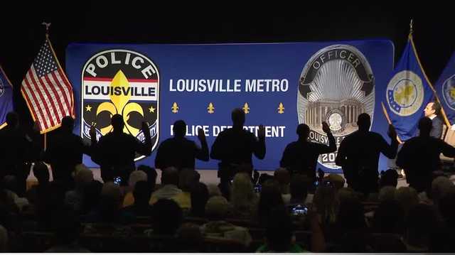 13 new police officers graduate from LMPD police academy