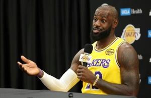LeBron relishing 23rd season as retirement draws near