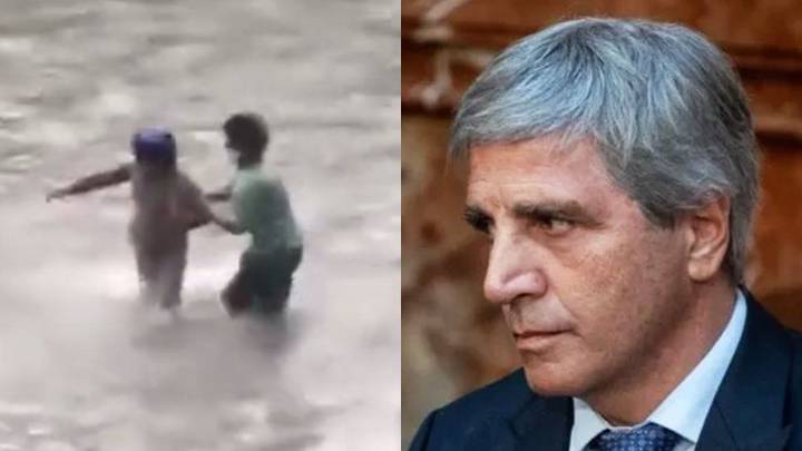 Desnudan al ministro de Economía de Nepal y lo tiran al río: Luis Caputo agradece no haber nacido en ese país