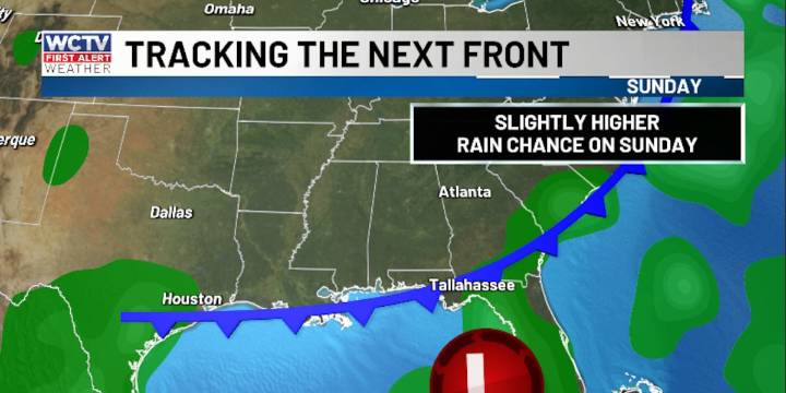 Tracking increasing rain chances as boundary moves through