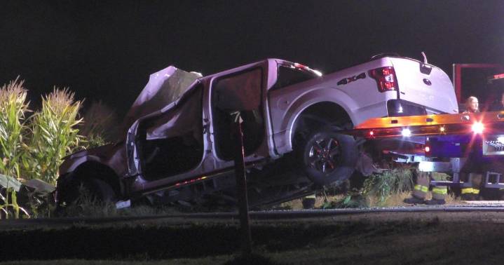 1 dead, 1 taken to hospital by Med Flight after crash