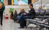 Cierra AICM pista ante lluvia y Alerta Roja