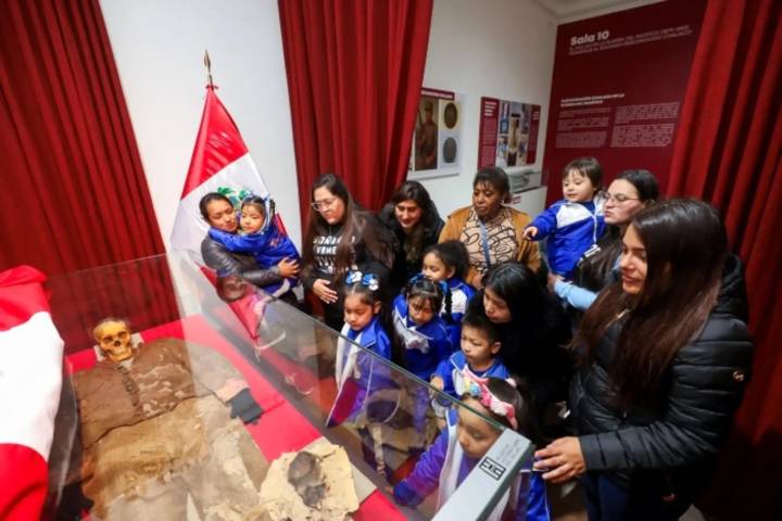 Callao: primer museo civil recibe 250 visitas diarias y expone 10 mil años de historia