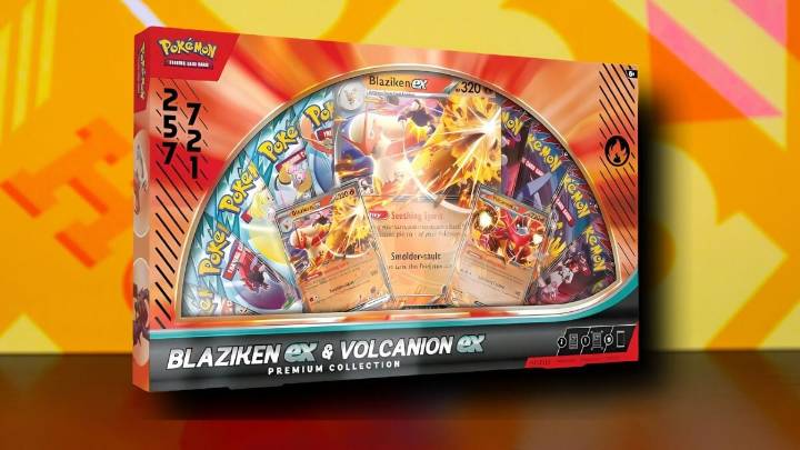 Best Pokémon TCG Blaziken ex and Volcanion ex Premium Collection deal: $103.98 at TCGPlayer