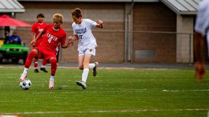 Erwin boys soccer beats Asheville Christian Academy 3