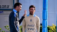 Scaloni: "No hablé con Messi sobre el próximo Mundial"