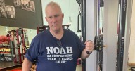Stroke survivor climbs historic Wallace Monument to celebrate recovery