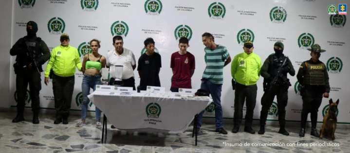 Por tráfico de estupefacientes en Ibagué, fueron judicializados