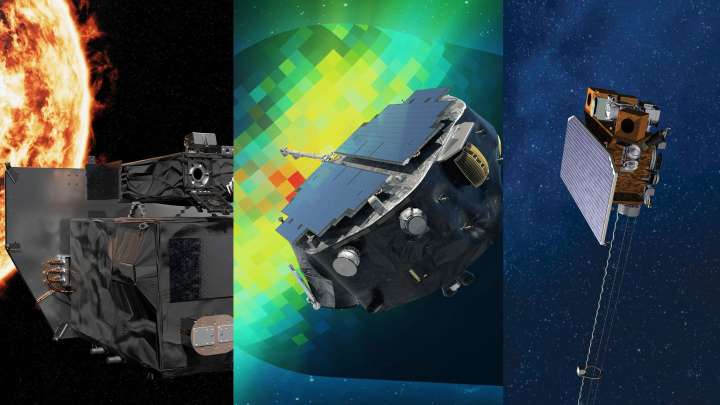 La NASA lanza tres misiones para mapear la heliosfera y estudiar el viento solar