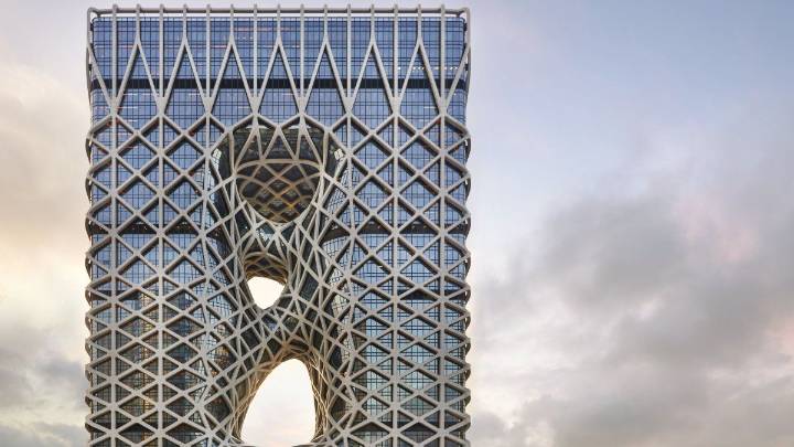 Dónde queda y cómo es "Morpheus", el hotel de lujo más innovador y futurista de la actualidad