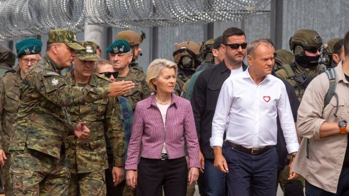 El avión de Von der Leyen, afectado por una interferencia rusa en el GPS