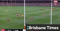 Cox gets heated with Zorko after scoring opener