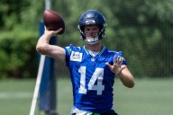 Sam Darnold Makes Demands To Seahawks WR Amid $212M QB Trade Rumor Sam Darnold leans heavily on WR as Seahawks offense struggles, while $212M trade rumors heat up in Seattle. Pritish Ganguly 5 hrs ago