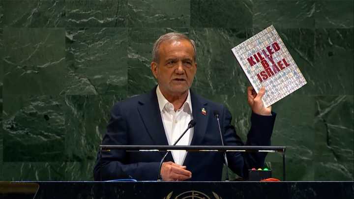 Iran condemns ‘ludicrous and delusional scheme of greater Israel’