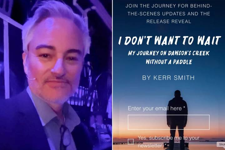 Kerr Smith Reveals He's Writing a 'Dawson's Creek' Book
