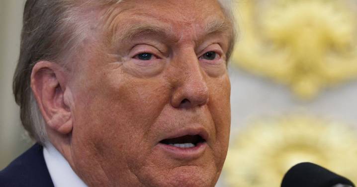 Fresh Trump 'body double' conspiracies as president 'looks rough' and ear pic examined