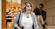 Susana Díaz revela que «rompió aguas» en el AVE: «Volvía de un Comité al que no quise ir, pero me obligaron»