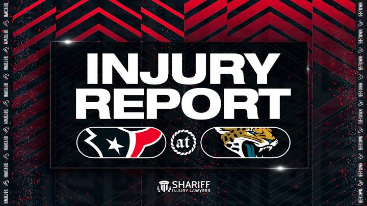 Week 3 Injury Report | Texans at Jaguars