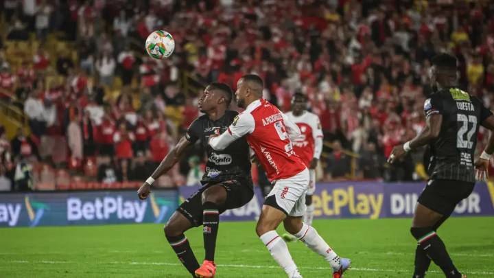 Santa Fe sigue sin reaccionar: el campeón perdió contra el Once Caldas, que salió del último lugar de la Liga BetPlay