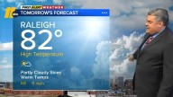Warming up soon with 80s returning to the forecast
