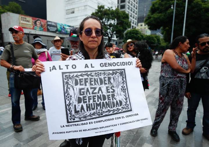Demandan organizaciones pro Palestina romper relaciones diplomáticas con Israel