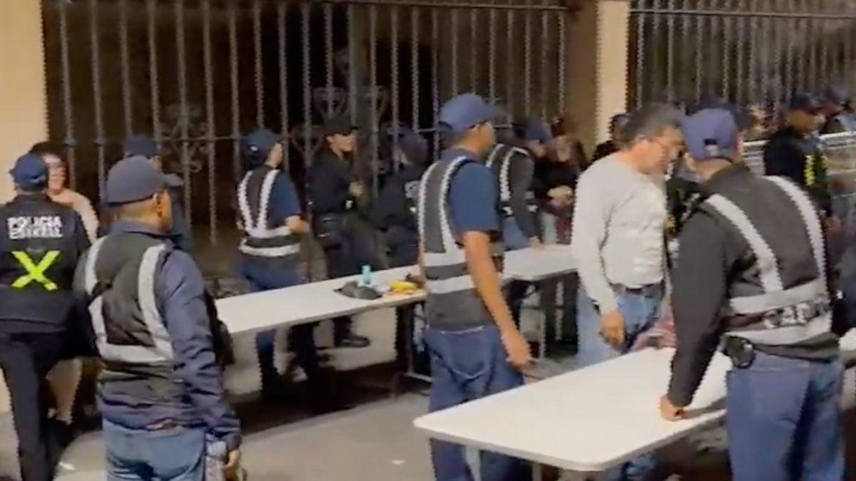 Así la seguridad en la Plaza de Armas de Saltillo previo al Grito de Independencia