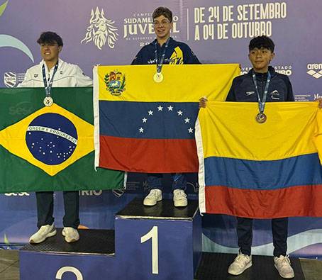 Ángelo Toscano  se coronó campeón sudamericano juvenil en Río de Janeiro
