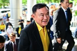 Thai ex-PM Thaksin lands in Bangkok ahead of crucial court date