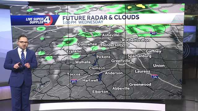 Increasing rain chances