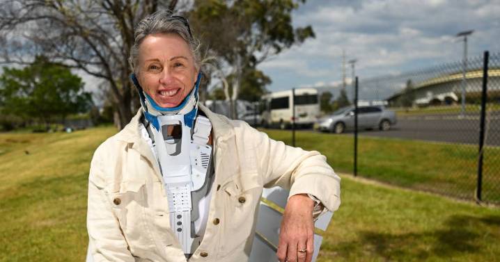 Katrina Davis sidelined by bike crash injury