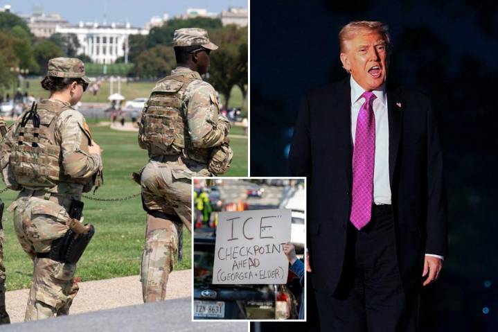 Trump vows national emergency in Washington, DC over ICE dispute