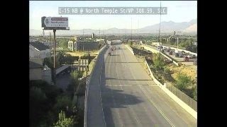 1 killed in I-15 crash in downtown SLC, forcing complete northbound closure