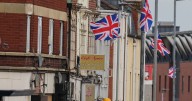 South Bristol street filled with Union Jack flags as community group hits back