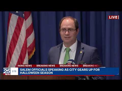 Salem officials speaking as city gears up for Halloween season