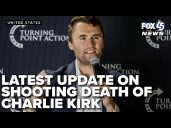 Officials held a press conference with the latest details after Charlie Kirk was shot and killed