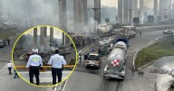 Explosión de pipa de gas en Iztapalapa deja tres fallecidos y 70 lesionados