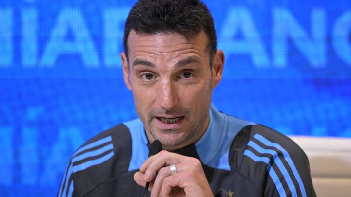 Scaloni: "Hubiese preferido no jugar la Finalísima antes del Mundial"
