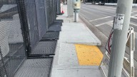 Fencing outside federal buildings in downtown LA creates accessibility concerns