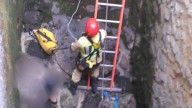 Rescatada una mujer que se había caído a un pozo en los alrededores del Monasterio de Veruela