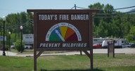 Fire danger dropped to "moderate" on Flathead Indian Reservation