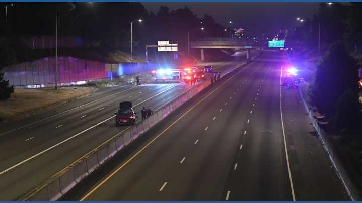 Man dies evading Portland police, hit on I