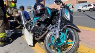 Motociclista arrolla a peatón cuando este intentaba cruzar el Periférico LEA