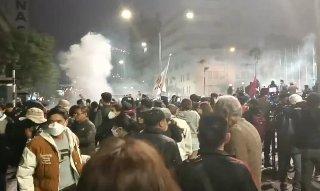 Dictadora de Perú reprime protestas