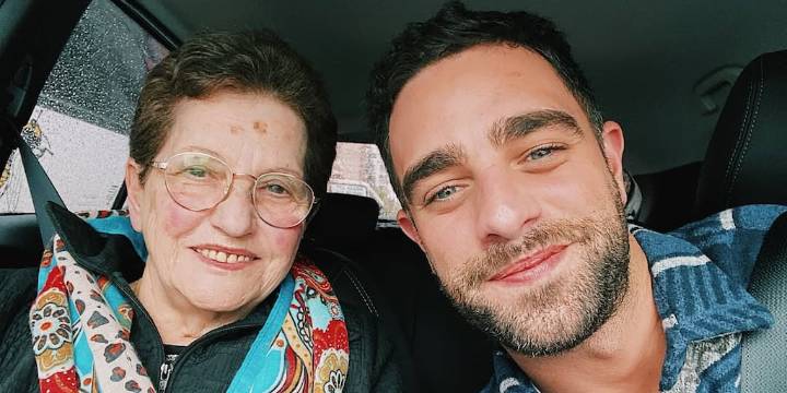 La tristeza de Diego Poggi por la muerte de su abuela: “Cuidanos y esperame”
