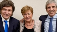 “Fue una reunión excelente”, dijo Kristalina Georgieva al término de la reunión con Milei