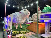 La Escuela del Viento debutó en el desfile de la Primavera con murga y carroza propia