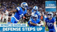 LIONS SQUAD SHOW: Defense BALLS OUT, Forces 3 Turnovers, Detroit Lions BEAT Cleveland Browns